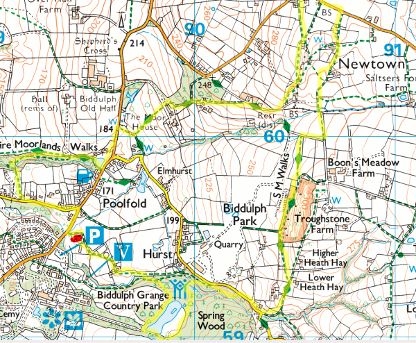 Biddulph Country park to Troughstones 1-1-26